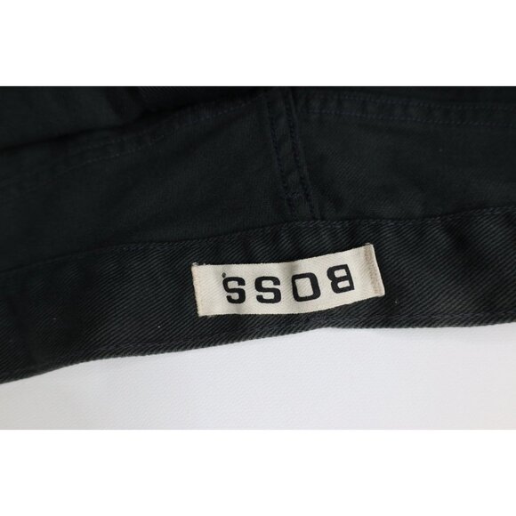 Deadstock Vtg 90s Boss Mens 40x32 Spell Out Baggy Wide Leg Skateboard Jeans USA - Picture 8 of 15